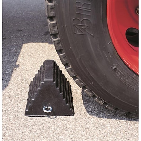 Durable Products Heavy-duty Rubber Wheel Chock 100689